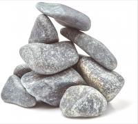 Камень для каменки "Серпентит", шлифованый, фракция 40-70мм (фасовка по 25 кг. в мешках)