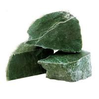 Камень для каменки "Нефрит", колото-пиленый, фракция 40-70мм (фасовка по 25 кг. в мешках)